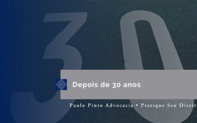 Depois de 30 anos…